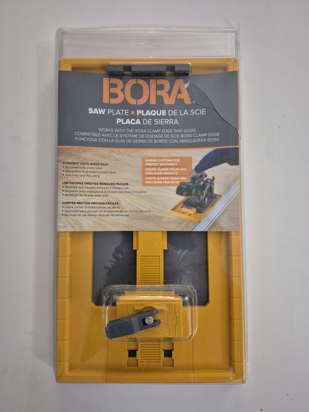 BORA NGX Saw Plate RT Circular Saw Guide Tool Free Quick Lock System Adjustable